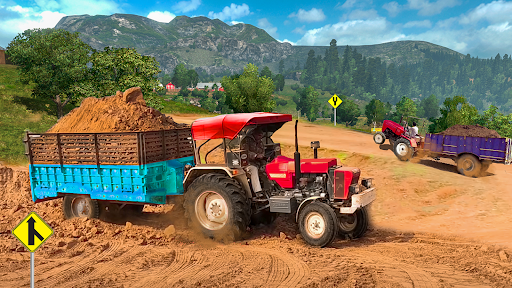Tractor Trolley Hill Farming - عکس برنامه موبایلی اندروید