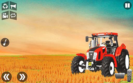 Real Tractor Driving Simulator - Farming Game 2020 - Image screenshot of android app