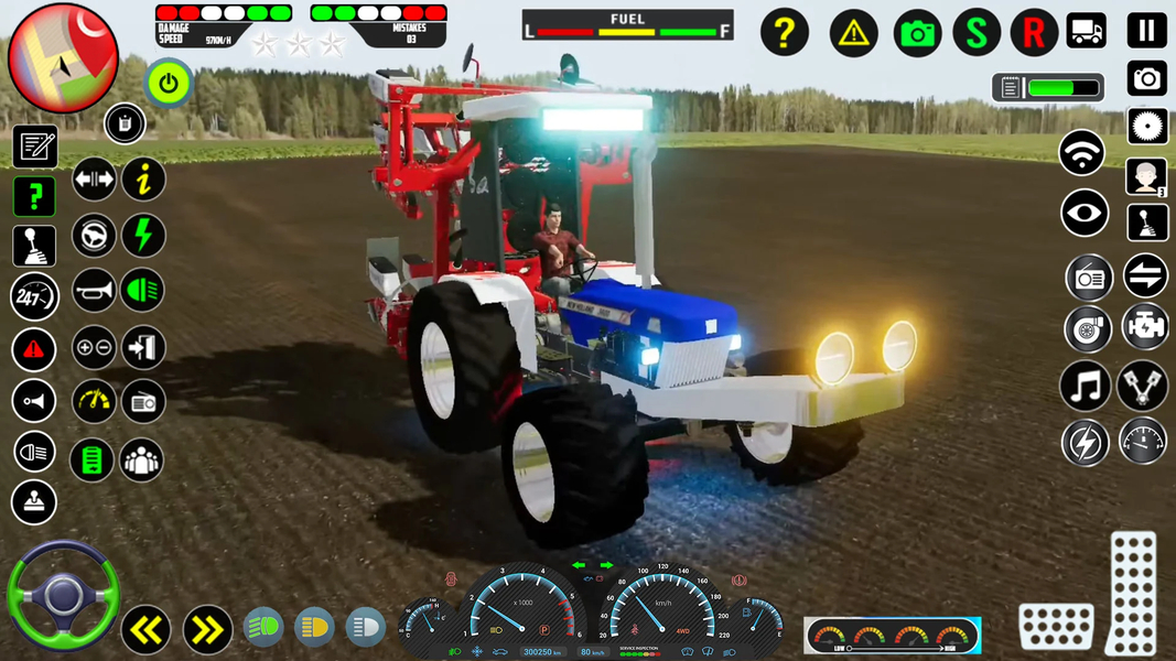 Village Tractor Driving Games - عکس بازی موبایلی اندروید