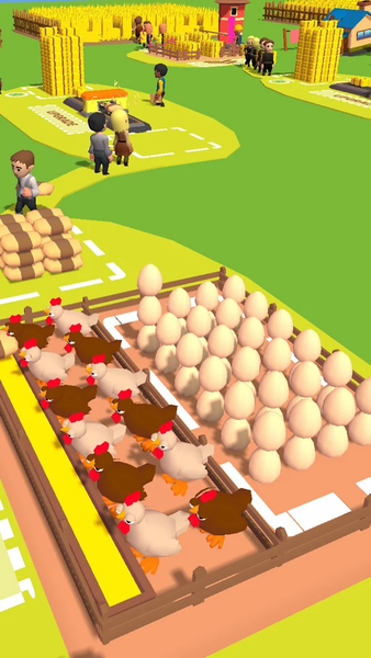 Farm Tycoon:Idle Eggs Inc - Gameplay image of android game