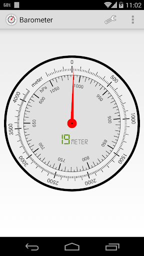 Barometer - Image screenshot of android app