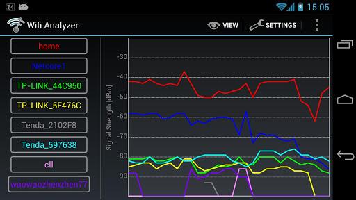 Wifi Analyzer - Image screenshot of android app