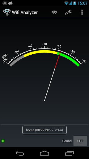 Wifi Analyzer - Image screenshot of android app