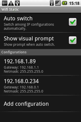 Wifi Static - Image screenshot of android app
