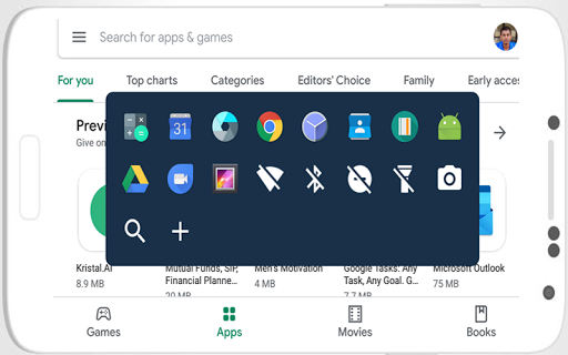 Play Store Settings - Shortcut Maker 2021 - Image screenshot of android app