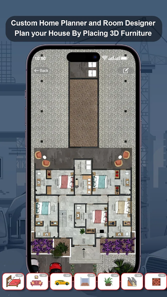 Draw House Design | Floor Plan - عکس برنامه موبایلی اندروید