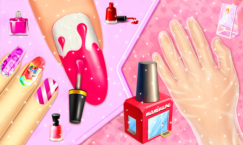 Acrylic Nails Games for Girls - عکس بازی موبایلی اندروید