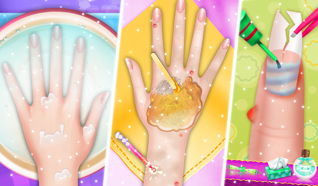 Acrylic Nails Games for Girls - عکس بازی موبایلی اندروید