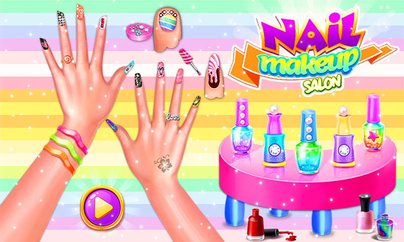 Acrylic Nails Games for Girls - عکس بازی موبایلی اندروید