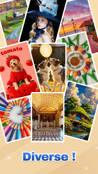 Jigmerge Puzzles - عکس بازی موبایلی اندروید