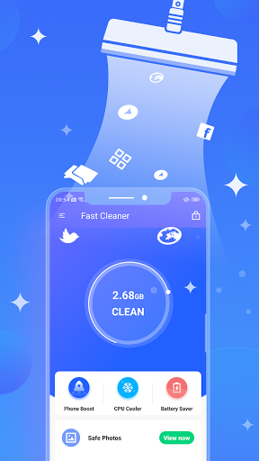 Fast Cleaner & CPU Cooler - Image screenshot of android app