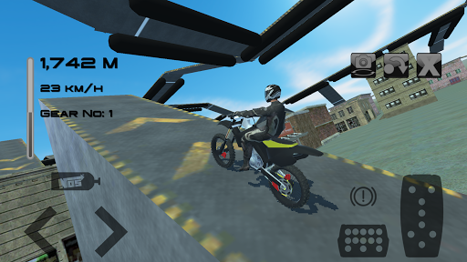 Fast Motorcycle Driver - Gameplay image of android game