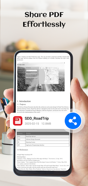 Fast PDF Reader & Viewer - عکس برنامه موبایلی اندروید