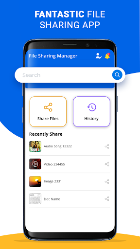 File Sharing Manager, Transfer - عکس برنامه موبایلی اندروید
