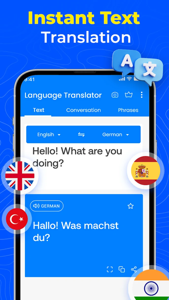 Go Translate All Languages - عکس برنامه موبایلی اندروید