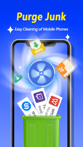 Clean Junk Faster - Image screenshot of android app