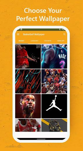 4K Basketball Wallpapers HD - Image screenshot of android app