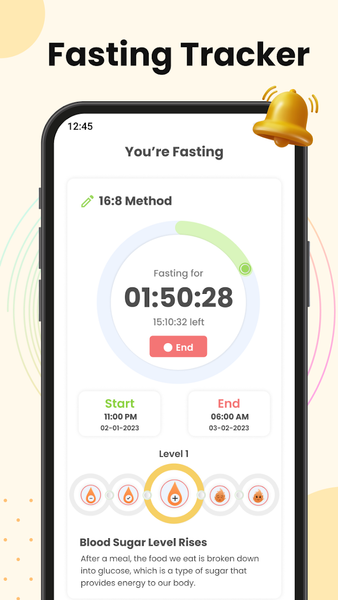 Intermittent Fasting Tracker - Image screenshot of android app
