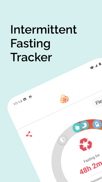Intermittent Fasting Circles - عکس برنامه موبایلی اندروید