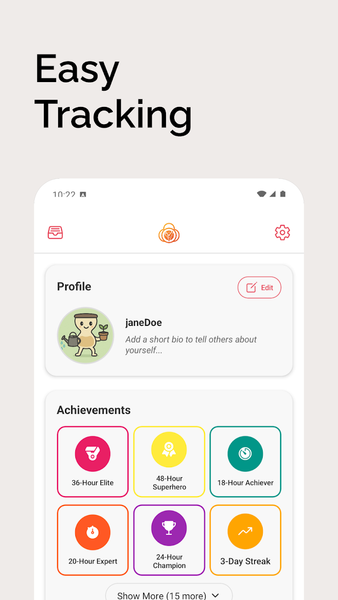 Intermittent Fasting Circles - عکس برنامه موبایلی اندروید