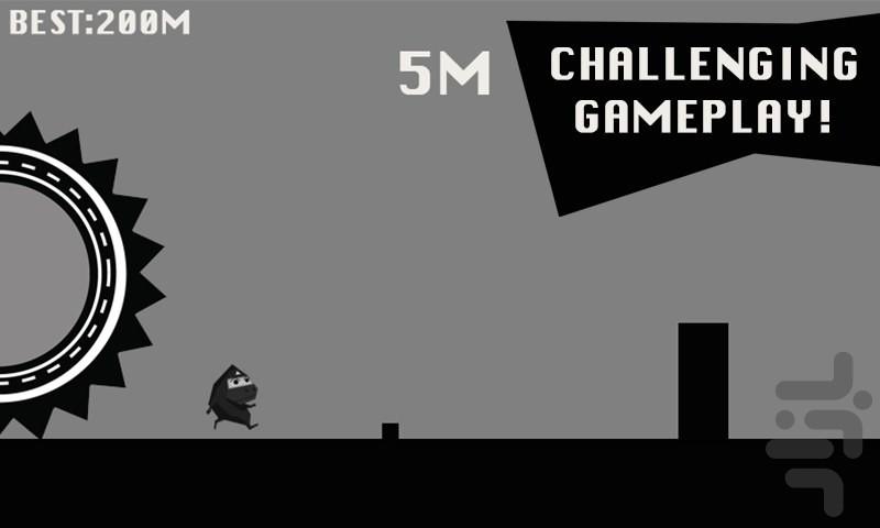 Gorilla Dash - Gameplay image of android game