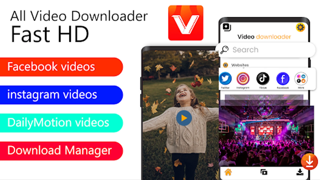 All Video Downloader - Save HD - عکس برنامه موبایلی اندروید