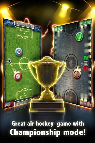 Air Hockey Ultimate - Gameplay image of android game