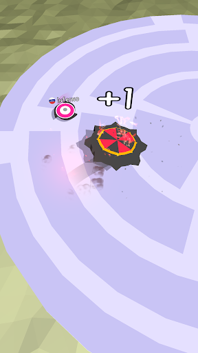 Tops.io - Spinner Blade Arena - Gameplay image of android game
