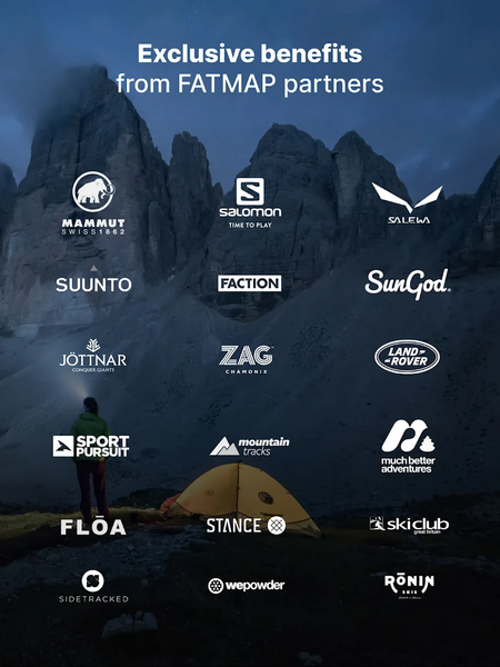 FATMAP: Ski, Hike, Bike - عکس برنامه موبایلی اندروید