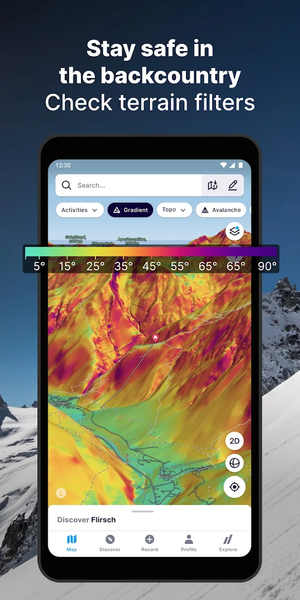 FATMAP: Ski, Hike, Bike - عکس برنامه موبایلی اندروید
