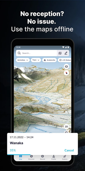FATMAP: Ski, Hike, Bike - عکس برنامه موبایلی اندروید