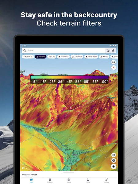 FATMAP: Ski, Hike, Bike - عکس برنامه موبایلی اندروید