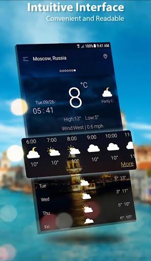 Weather Forecast- Live Weather - عکس برنامه موبایلی اندروید