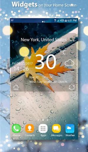 Weather Forecast- Live Weather - عکس برنامه موبایلی اندروید