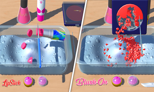 Makeup Slime Game! Relaxation - Gameplay image of android game
