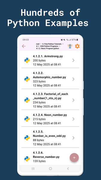 Python - Image screenshot of android app