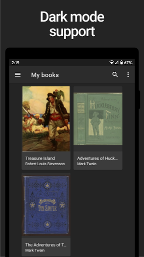 Lithium: EPUB Reader - Image screenshot of android app