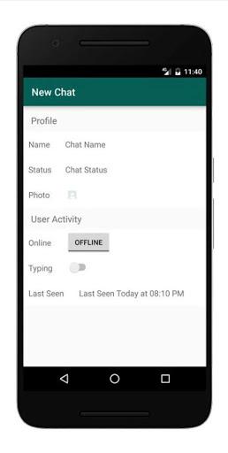 WhatsFake (Fake Chat) - Image screenshot of android app