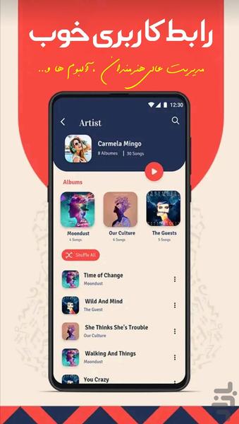 music player pro - Image screenshot of android app