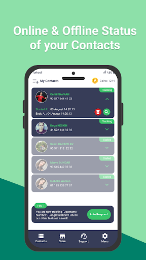 Fawa: WA Online Tracker - Image screenshot of android app