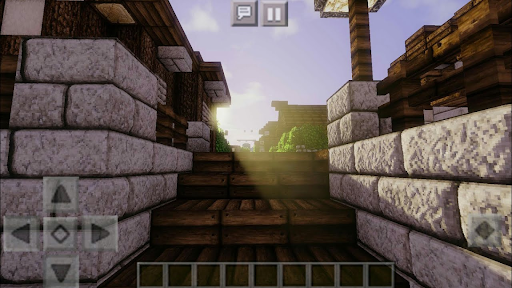 Textures and shaders for mcpe - Image screenshot of android app