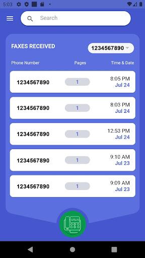 Faxage App - Sign, Send and Re - Image screenshot of android app