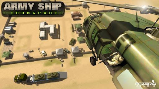 Army Transport Tank Ship Games - عکس بازی موبایلی اندروید