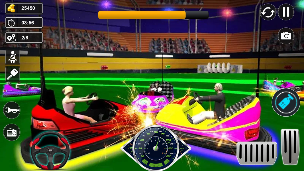 Bumper Cars Chase Games 3D - عکس بازی موبایلی اندروید