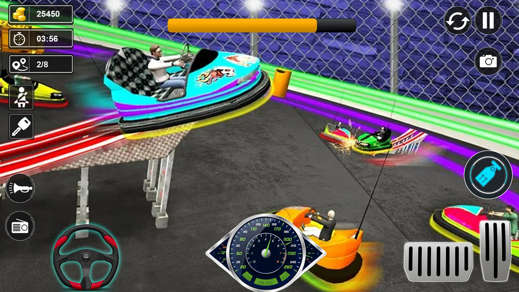 Bumper Cars Chase Games 3D - عکس بازی موبایلی اندروید