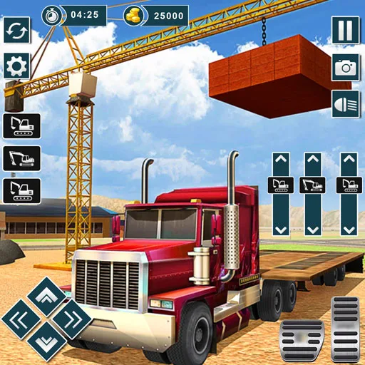 Excavator Truck Driving Game - عکس بازی موبایلی اندروید