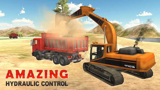 Heavy Excavator Simulator PRO - Gameplay image of android game