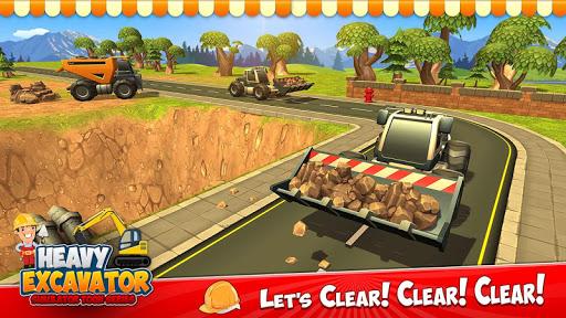 Construction Excavator Sim 3D - Gameplay image of android game