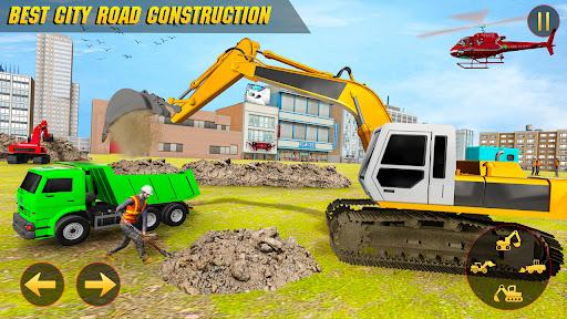 Mega Road Construction Machine - عکس بازی موبایلی اندروید