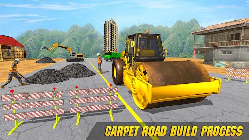 Mega Road Construction Machine - Gameplay image of android game